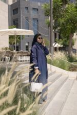 پلیسه طرح سرمه ای - تصویر 3