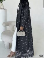 عبا پليسه طرح گل ریز - تصویر 2